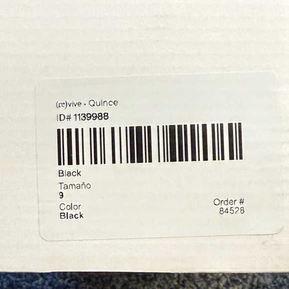 Quince Black Leather Flats - Picture 10 of 11